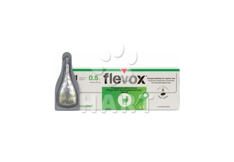 Flevox CAT 50mg sol. 1x0,5ml pipeta spot on - pro kočky