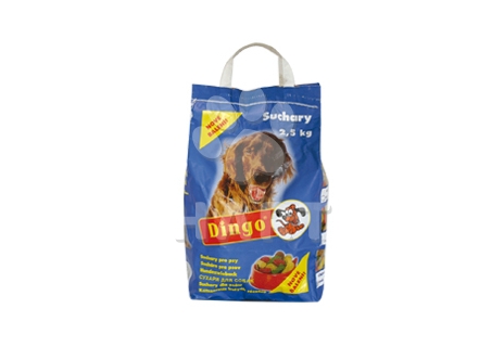 Dingo suchary klasický tvar  2,5kg taška