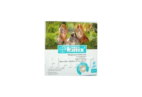 Kiltix - antiparazitní obojek 53cm( pro střední psy)