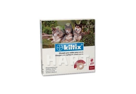 Kiltix - antiparazitní obojek 70cm( pro velké psy)