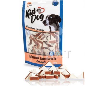 Lososové sendvičové trojúhelníčky  KIDDOG   80 g