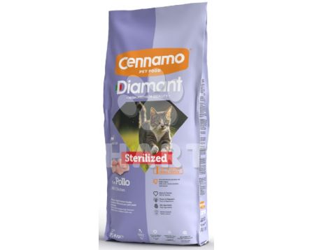 Diamant Cat Micio Sterilised Kuřecí 15 kg