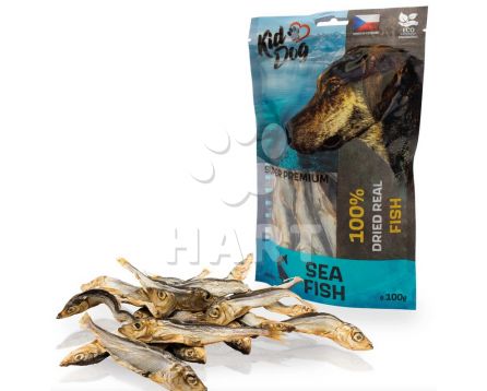 Šproty sušené (vel.8-10cm), KIDDOG   100g