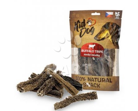 STŘÍVKA-hovězí střívka tenká, 100% přírodní, vel.cca12 cm, zn.KIDDOG   120g