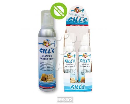 GILLS Dry Foam-šampon pěnový ve spreji  250ml - LUXUSNĚ ČISTÍ