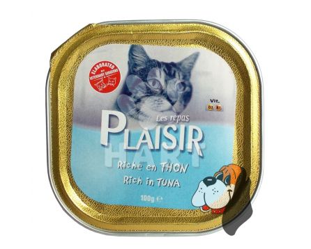 Plaisir Cat vanička Tuňák 100g