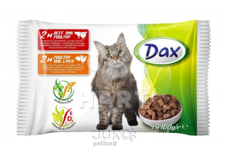 Kapsička DAX CAT  4x 100g v balení