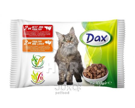 Kapsička DAX CAT  4x 100g v balení