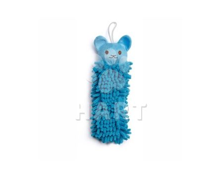 Modrá koala mop, plyšová pískací hračka, vel. 25cm