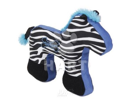 Odolná hračka-Zebra pískací, vel. 29x19,5cm