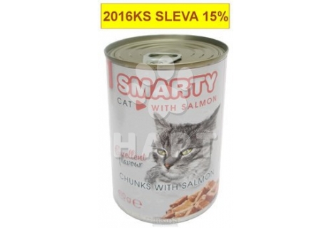 SMARTY chunks CAT Salmon- LOSOS  410g