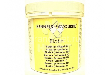 KENNELS FAVOURITE  BIOTIN (vitamín H)    90tbl