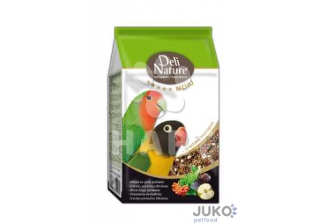 Deli Nature 5 Menu AFRICAN PARAKEETS 800g-Africký Papoušek