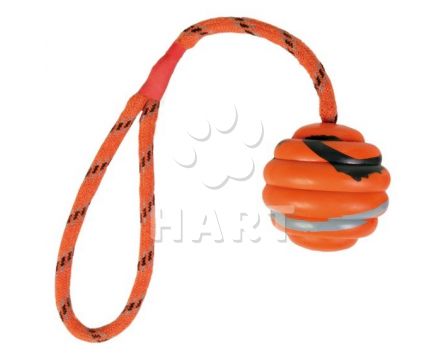 Balonek na laně dl.30cm, prům.6cm oranžový, zn.Trixie