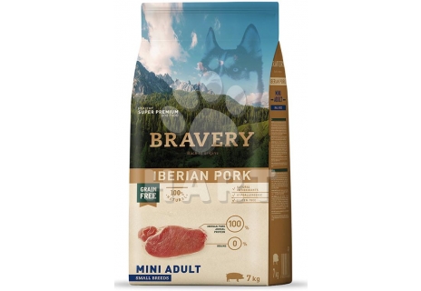 Bravery Dog  MINI ADULT Iberian pork (iberské prase)   7kg