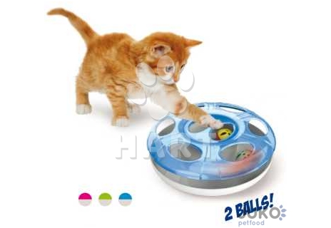 Hračka pro kočky plastová UFO prům.25cm x výška 8cm