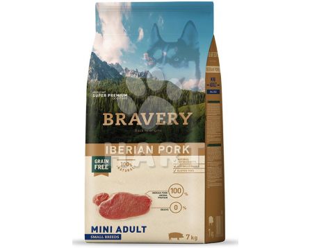 Bravery Dog  MINI ADULT Iberian pork (iberské prase)   1kg/vážené