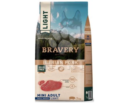Bravery Dog  MINI LIGHT Adult Iberian pork (iberské prase)   2kg