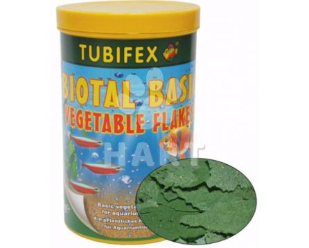Tubifex BIOTAL-BASIC rostlinné krmivo, vločky 250ml