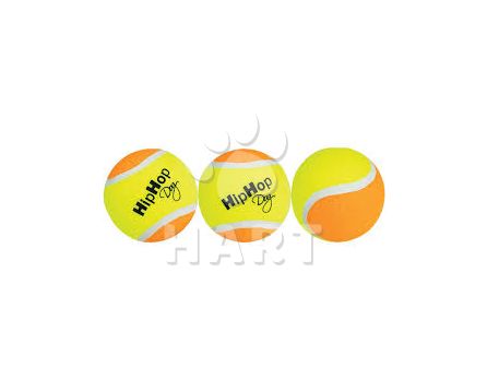 Tenisál - tenisový míč barevný prům.6,5 cm HIPHOP DOG                                     1ks