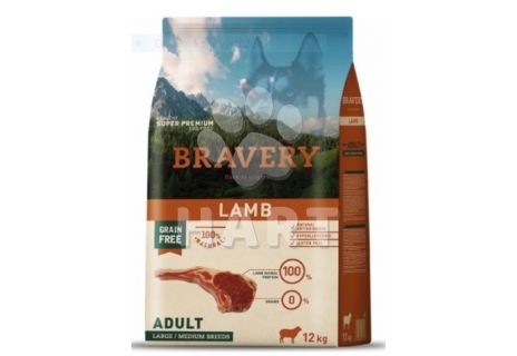 Bravery Dog   ADULT  LARGE/MEDIUM  LAMB  (jehněčí)  12kg