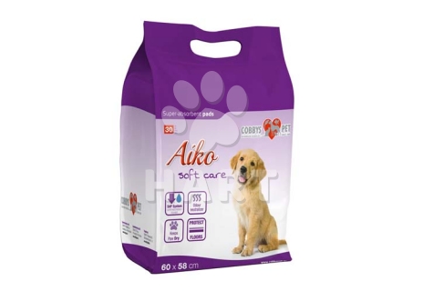 PLENY/ podložky AIKO Soft Care Lavender(s levandulí) 60x60cm  10ks