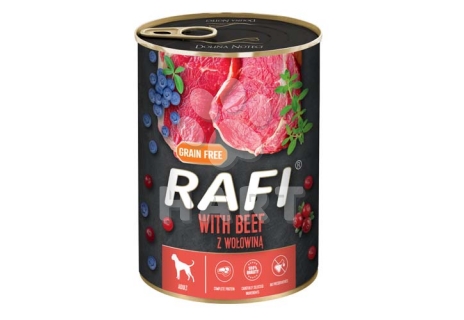 RAFI paštika s HOVĚZÍM  masem a borůvkami a brusinkami     400g