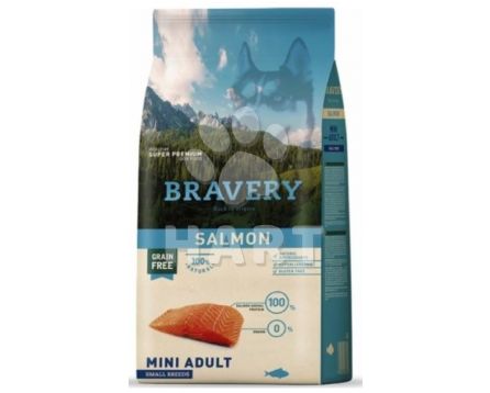 Bravery Dog   ADULT  MINI  SALMON(losos)  2kg