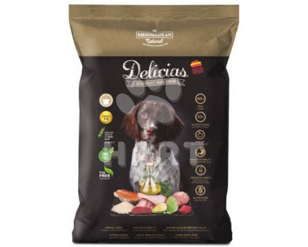 Delicias Adult - měkké polovlhké krmivo pro dospělé psy 3kg