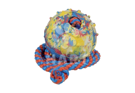 Míček/balonek na šňůrce GAPPAY, prům.5cm, šňůrka dl.50cm