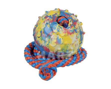 Míček/balonek na šňůrce GAPPAY, prům.5cm, šňůrka dl.50cm
