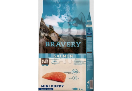 Bravery Dog  MINI PUPPY Salmon (losos)   7kg