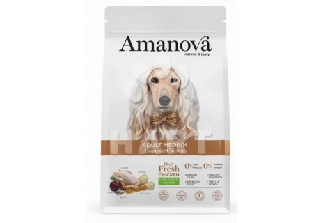 Amanova Dog Adult Medium Chicken & Quinoa LG 12 kg