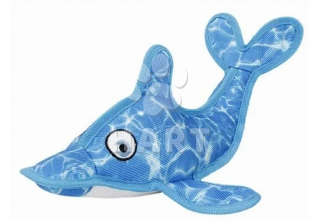 Odolná plovací hračka Delfín - 20x35cm
