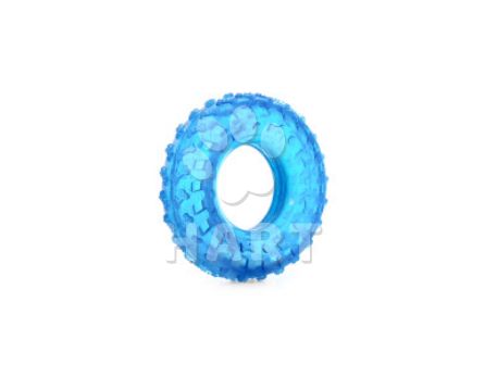 TPR – modrá pneumatika odolná z termoplastické pryže pr. 10 cm
