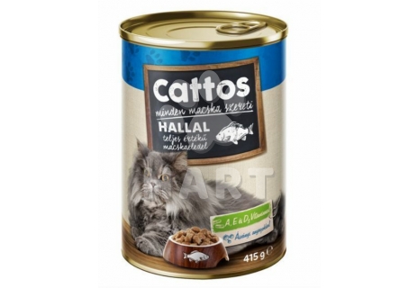 Cattos Cat rybí, konzerva 415 g