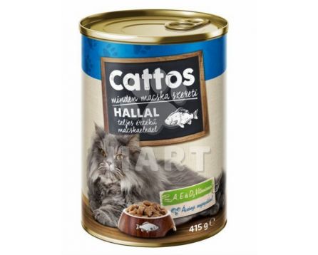 Cattos Cat rybí, konzerva 415 g