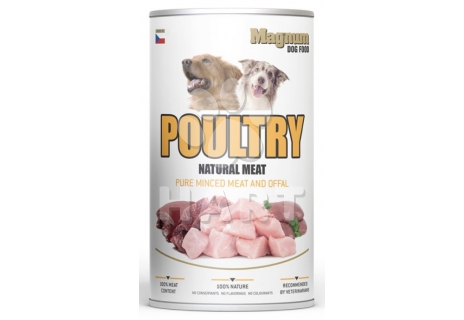 MAGNUM Natural POULTRY Meat(drůbeží + hovězí maso) dog 1200g