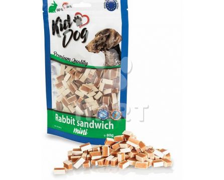 MINI králičí sendvič KIDDOG  bal. 80 g