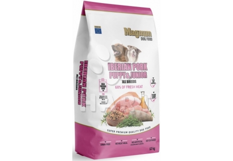 Magnum Iberian Pork Puppy & Junior  , měkké granule  pro štěňata 12kg